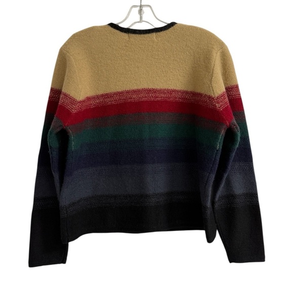 Vintage Y2K  Karen Scott Wool Cardigan Size M - Picture 2 of 3